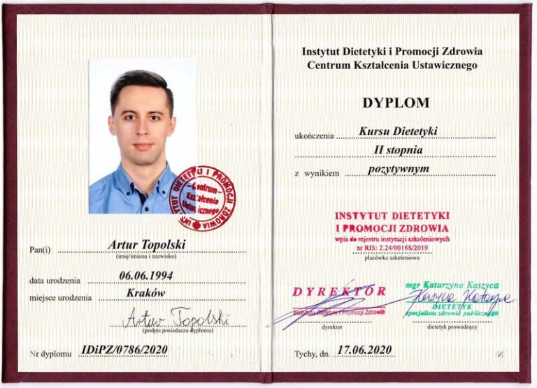 Cenowy przegląd: ile kosztuje dieta Artura Topolskiego?