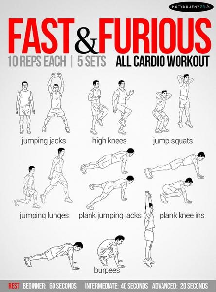 Efektywne ćwiczenia cardio